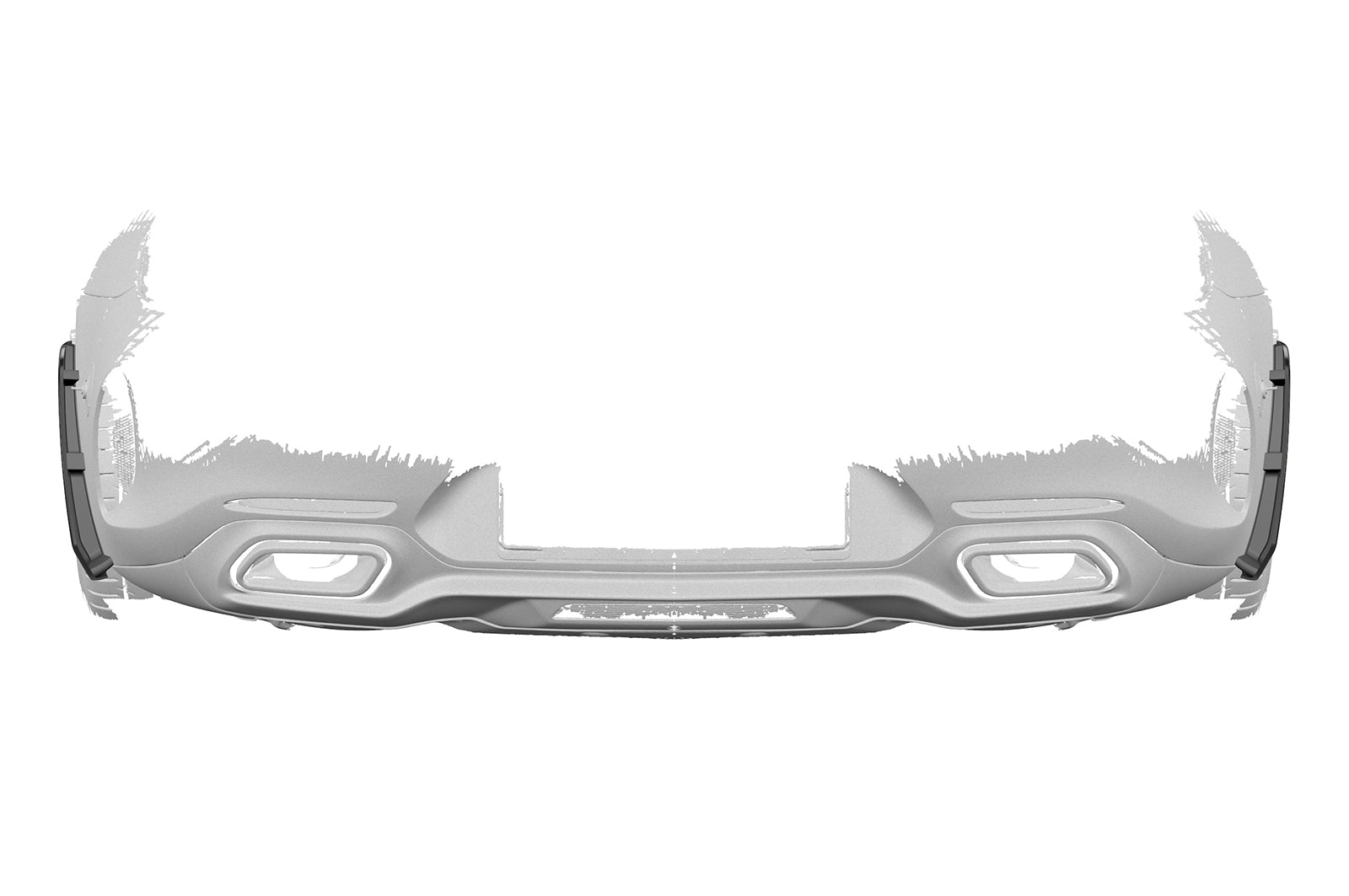 Mercedes-AMG GT C190 Rear Side Blade Set BL003