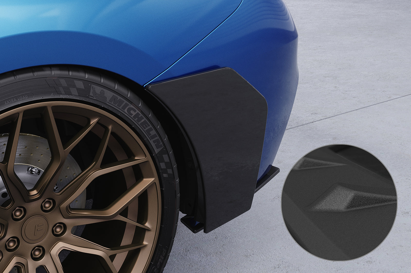 BMW 2 F22/F23 M Sport Rear Side Blade Set BL004