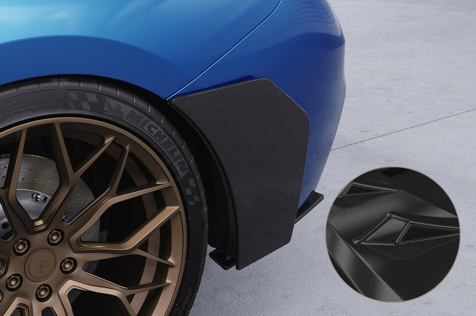 BMW 2 F22/F23 M Sport Rear Side Blade Set BL004