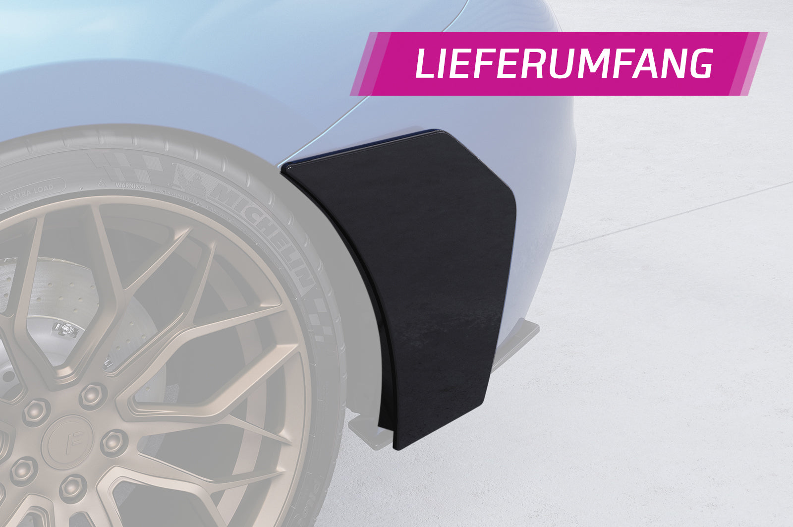 BMW 2 F22/F23 M Sport Rear Side Blade Set BL004