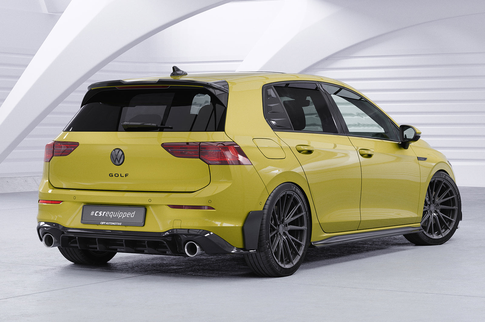 VW Golf 8 GTI / GTD / GTE / R-Line Rear Side Blade Set BL011