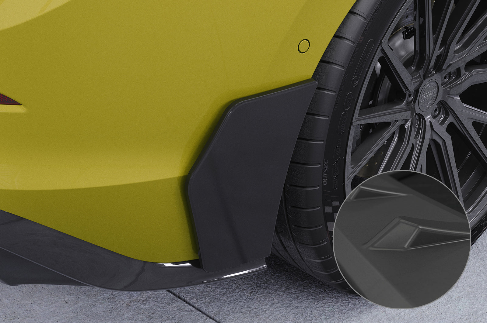 VW Golf 8 GTI / GTD / GTE / R-Line Rear Side Blade Set BL011