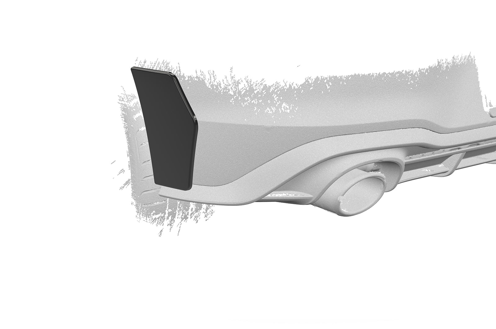 VW Golf 8 GTI / GTD / GTE / R-Line Rear Side Blade Set BL011
