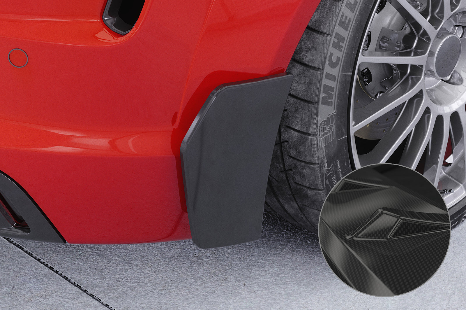 Audi TT 8S Rear Side Blade Set BL016