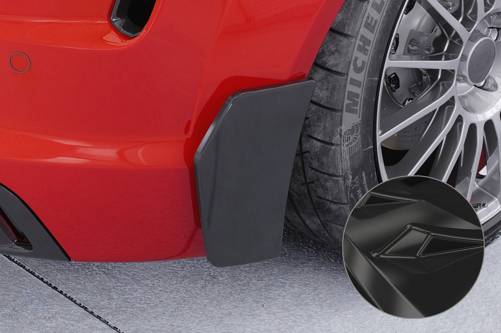 Audi TT 8S Rear Side Blade Set BL016