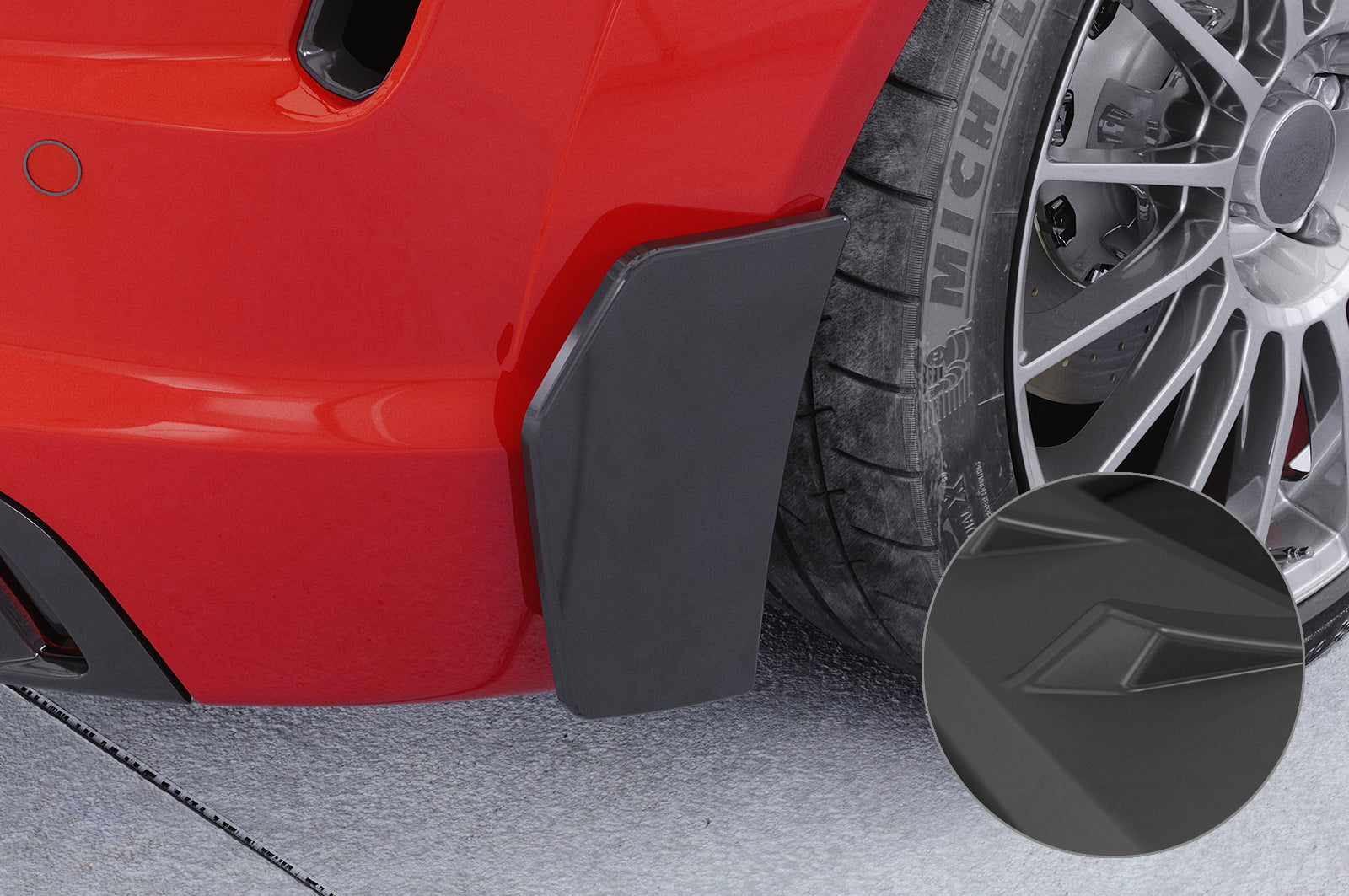 Audi TT 8S Rear Side Blade Set BL016