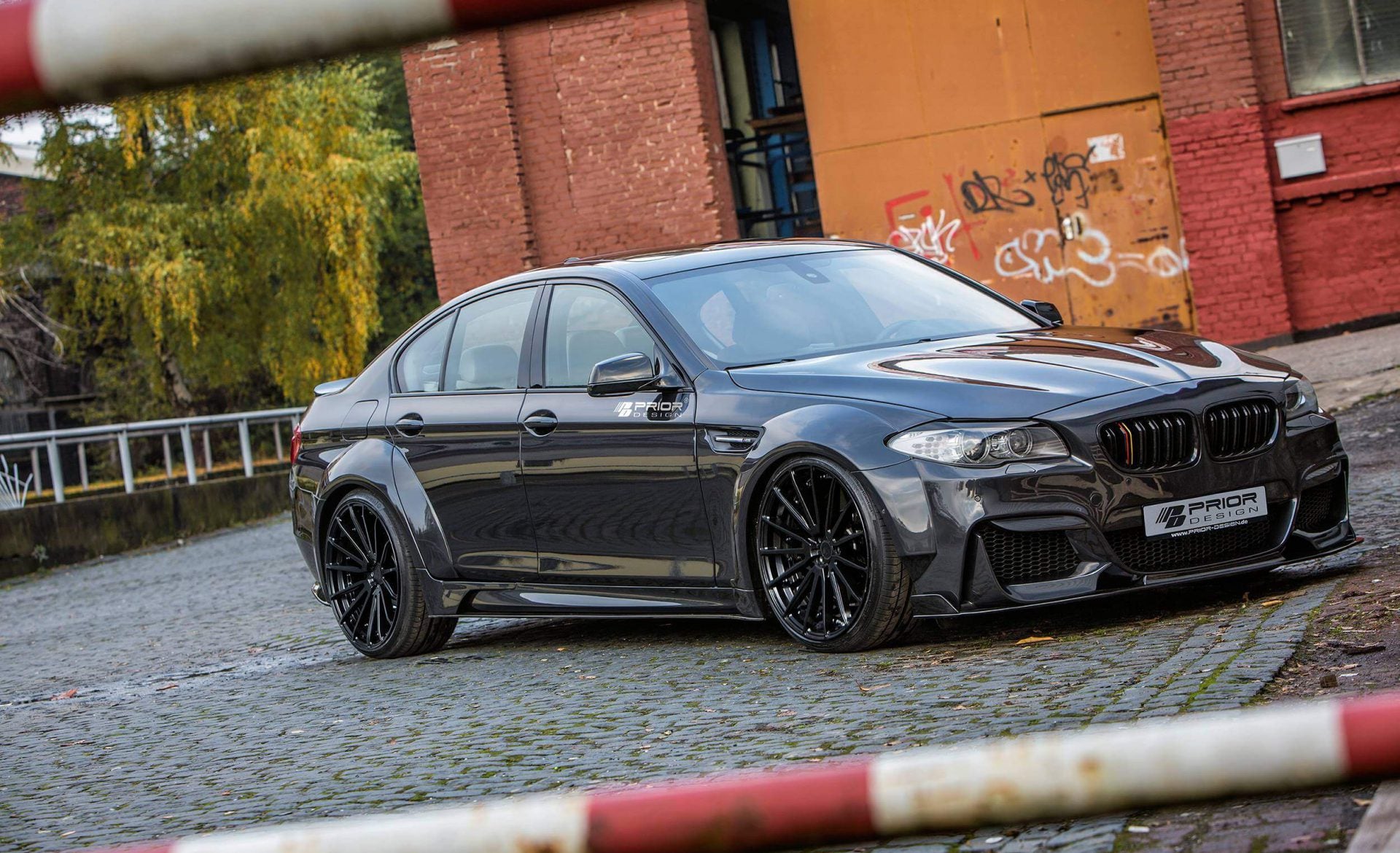 BMW 5 F10 Front Widebody Overfenders PD55X