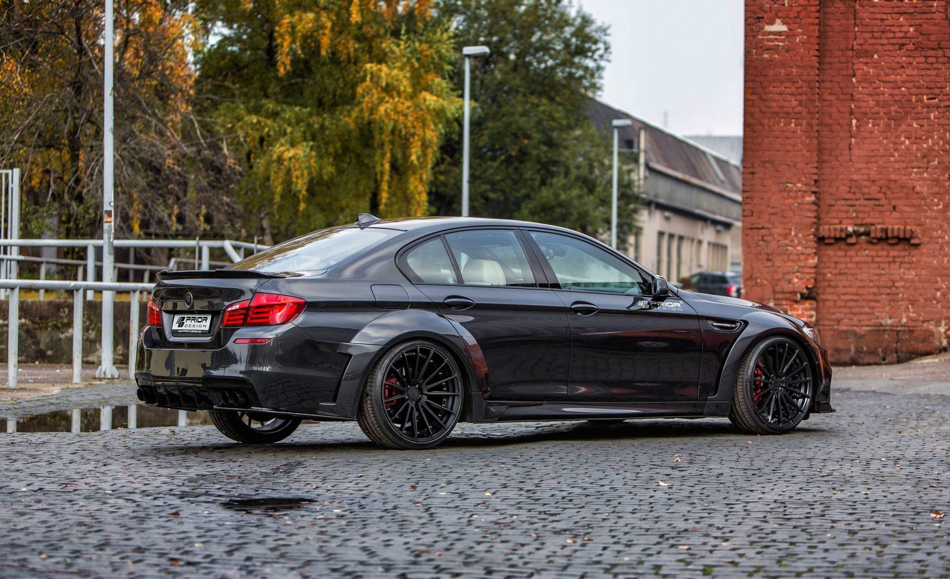 BMW 5 F10 Front Widebody Overfenders PD55X