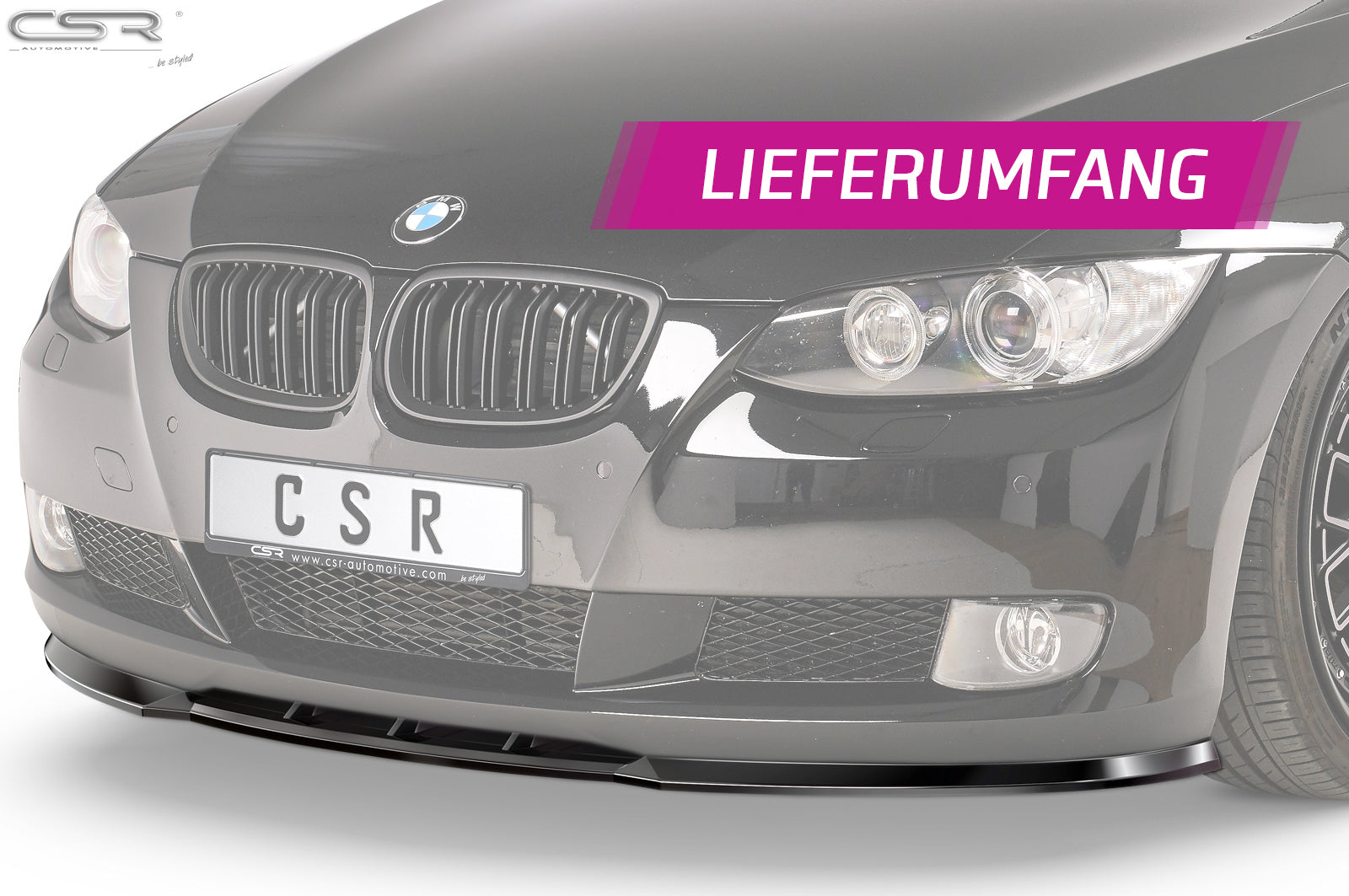 BMW 3 E92/E93 Front Splitter CSL013-G