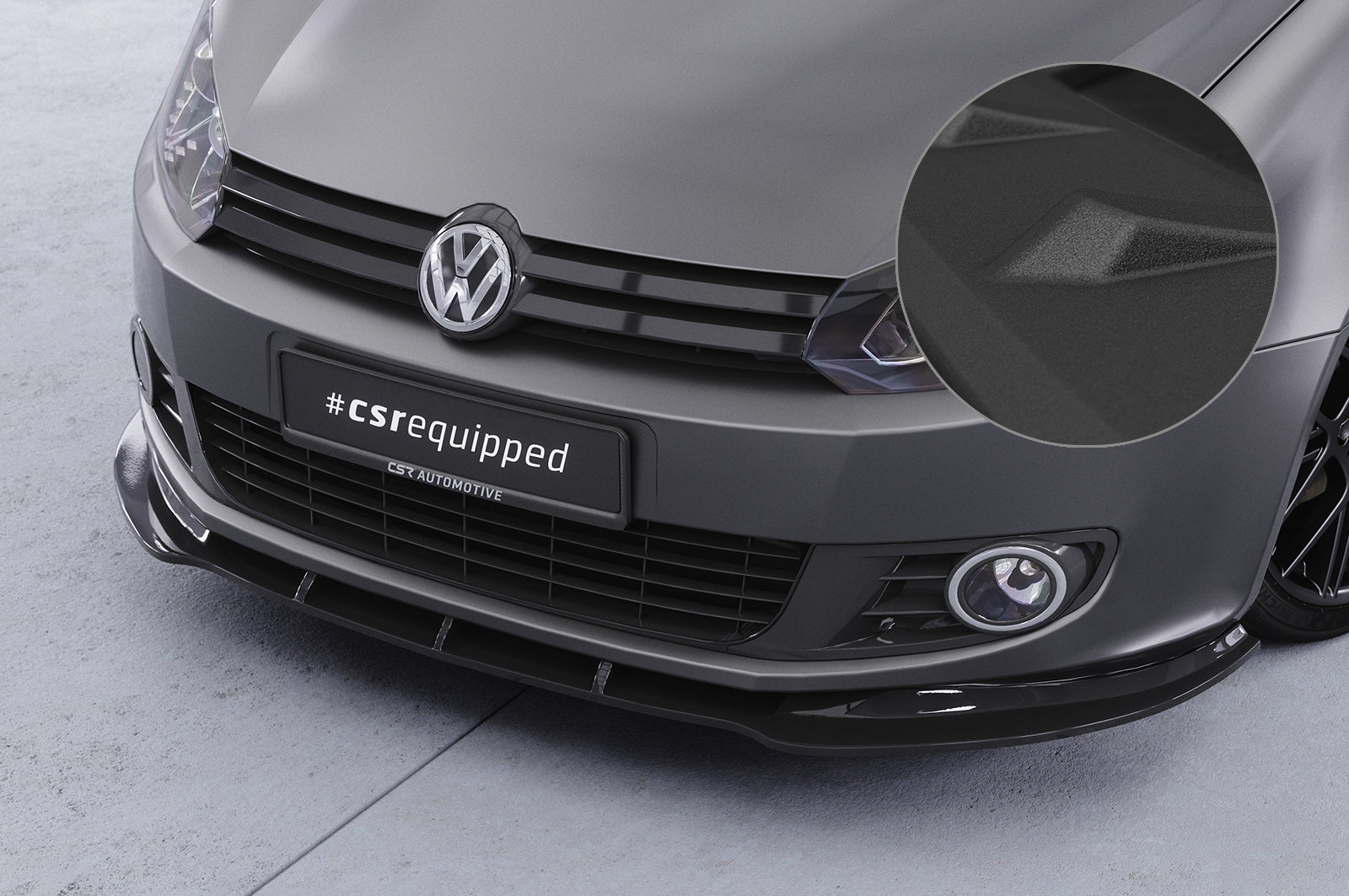 VW Golf 6 Front Splitter CSL035-G