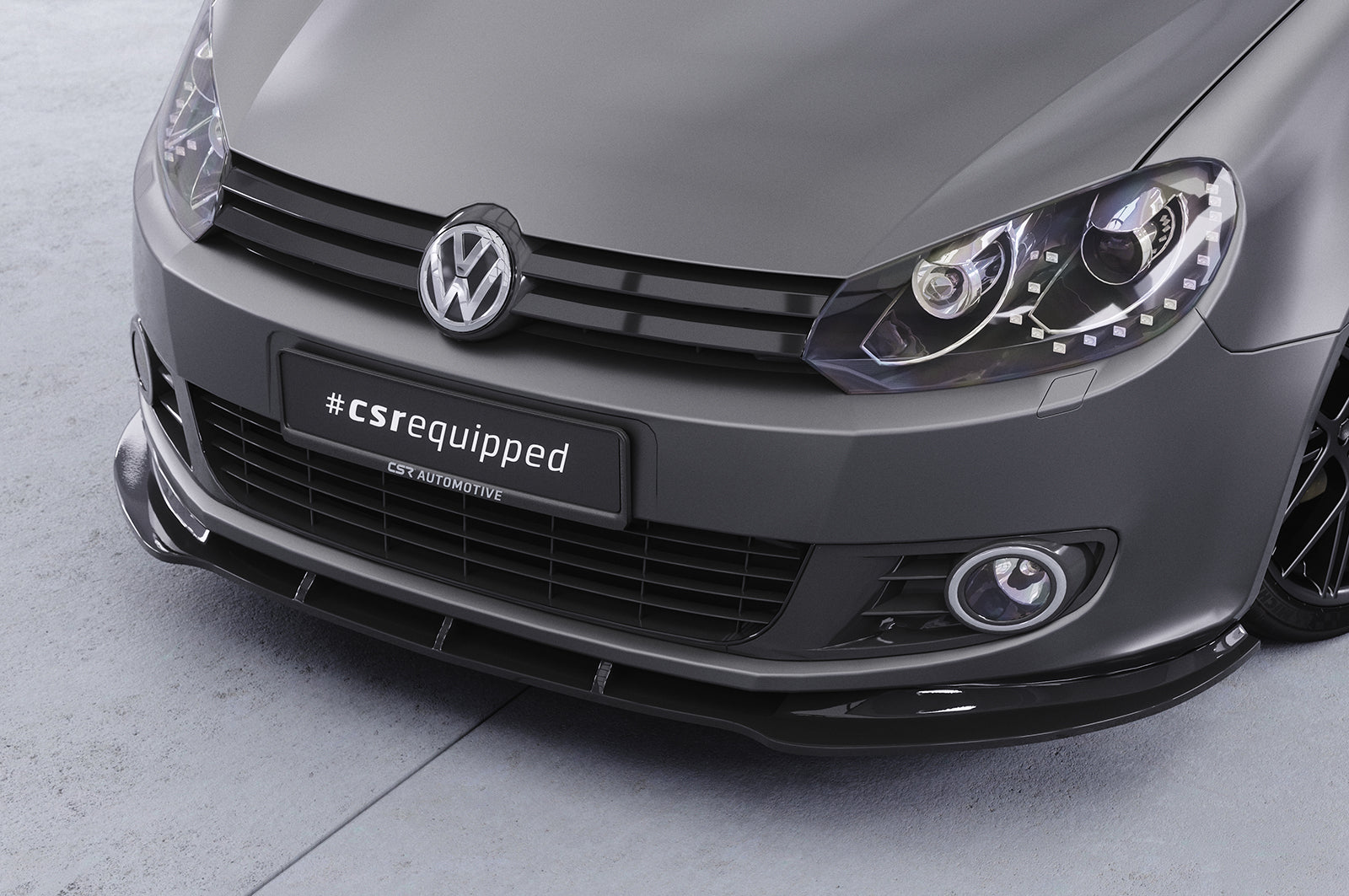 VW Golf 6 Front Splitter CSL035-G