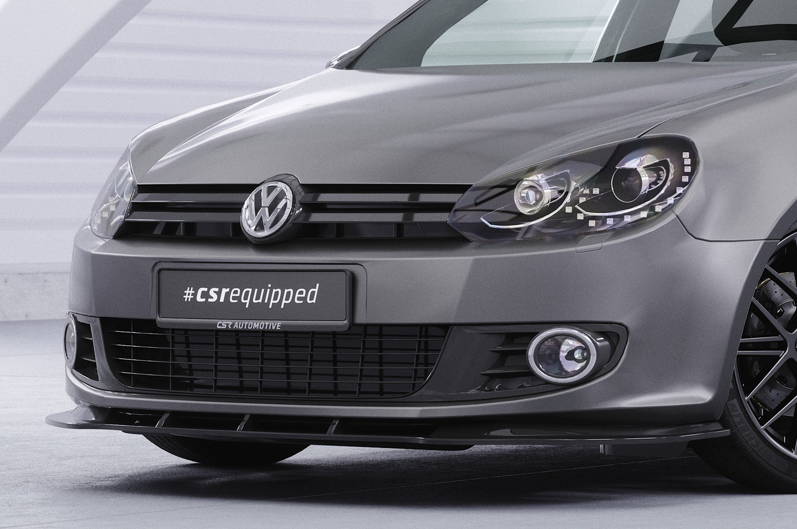 VW Golf 6 Front Splitter CSL035-G