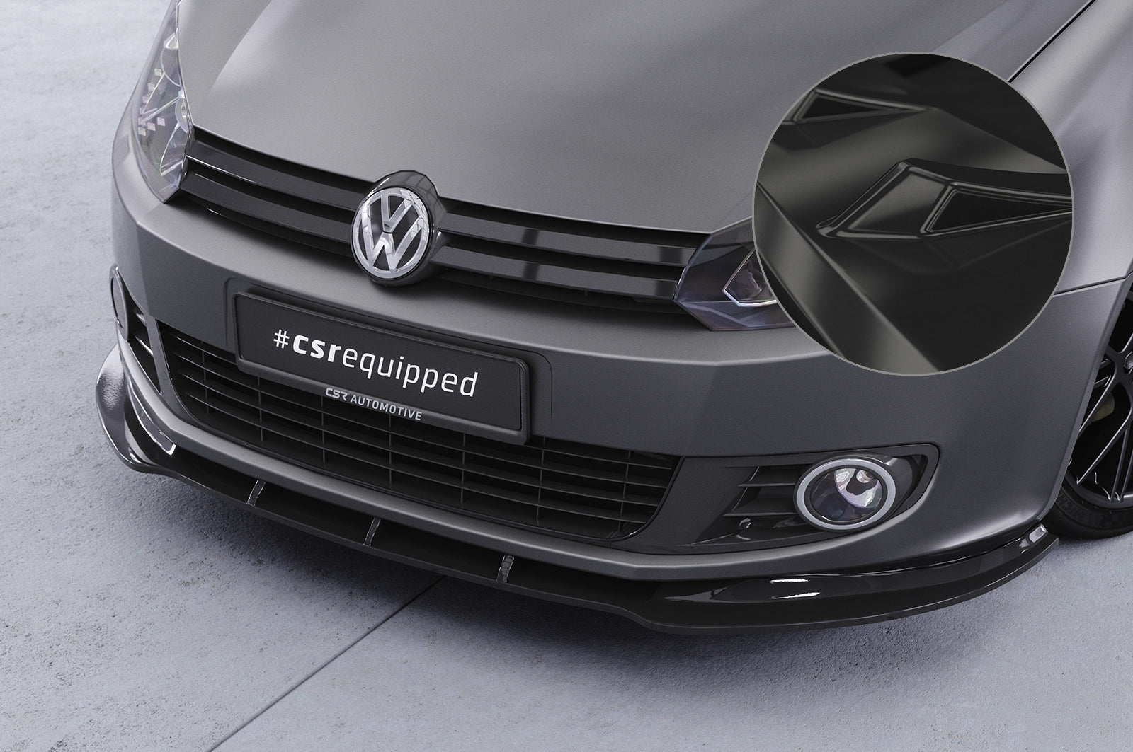 VW Golf 6 Front Splitter CSL035-G