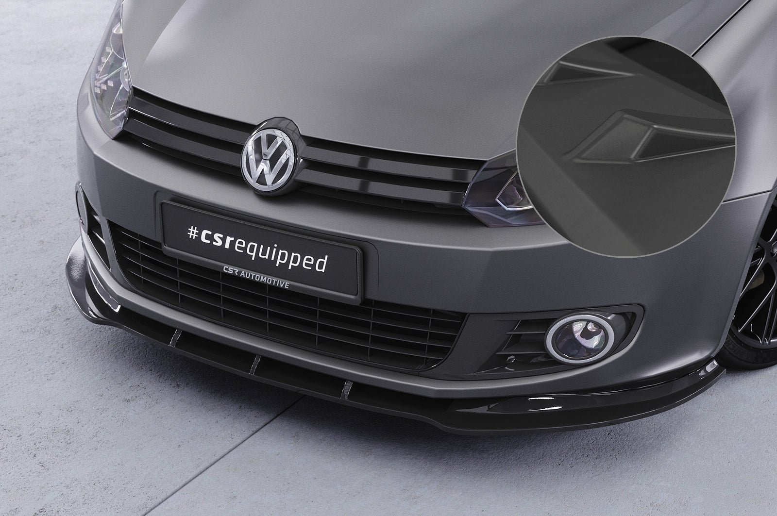 VW Golf 6 Front Splitter CSL035-G