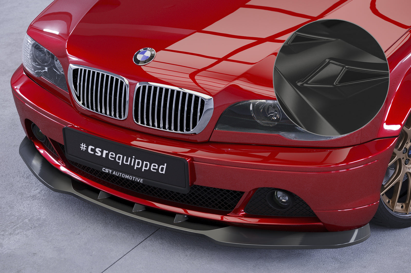 BMW 3 E46 Front Splitter CSL073-G