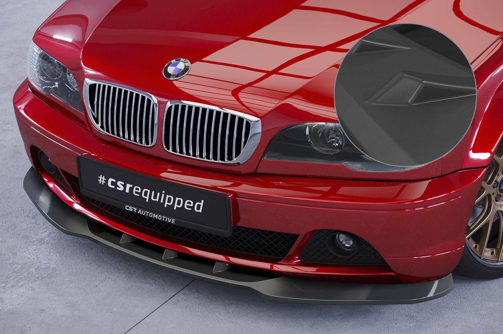 BMW 3 E46 Front Splitter CSL073-G