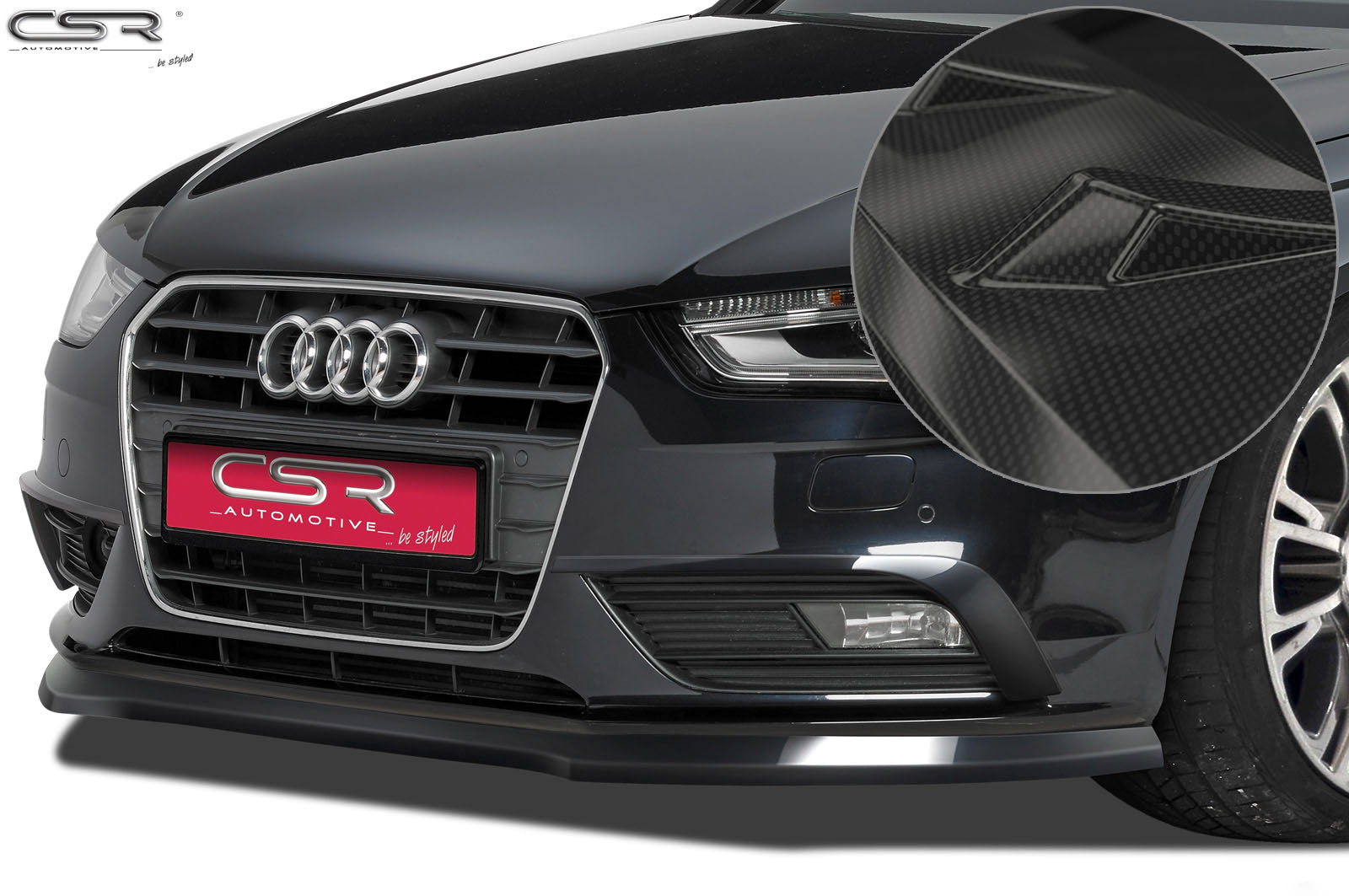 Audi A4 B8 Front Splitter CSL176-G