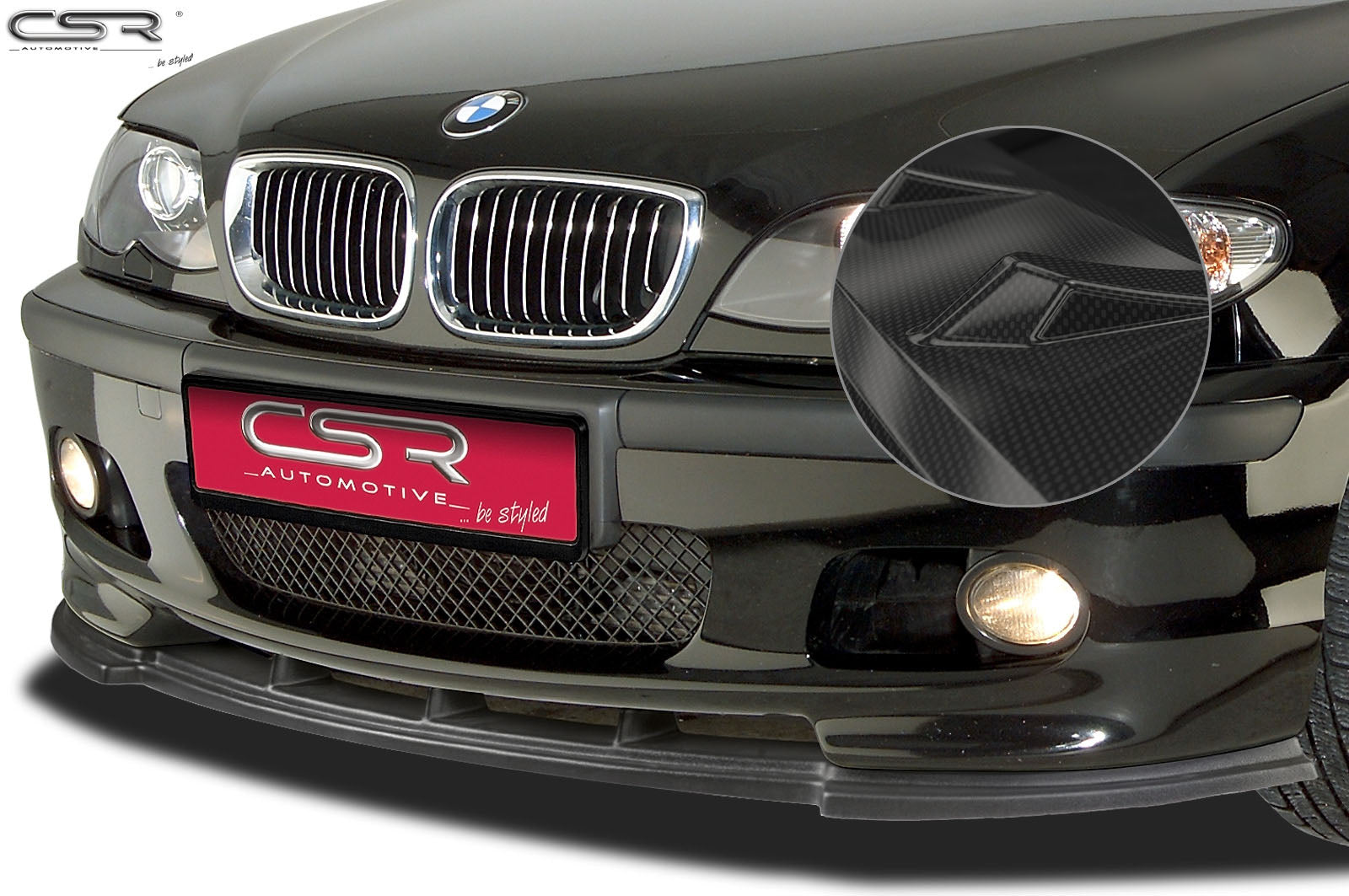 BMW 3 E46 Front Splitter CSL185-G