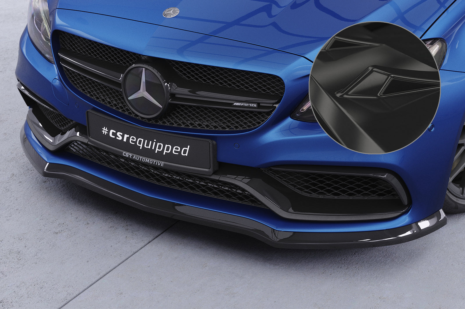 Mercedes-Benz C 205/C63S AMG Front Splitter CSL201-G