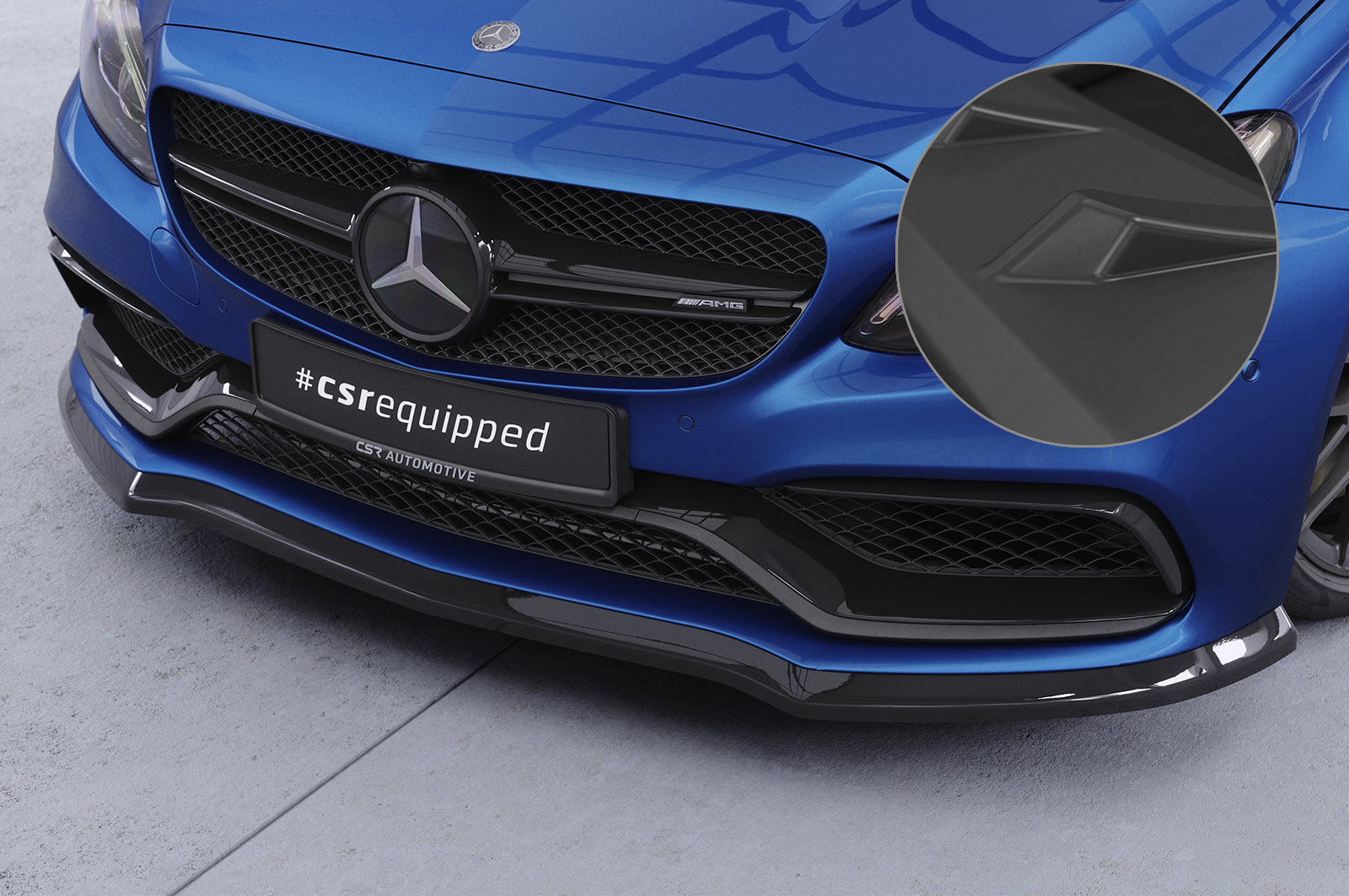 Mercedes-Benz C 205/C63S AMG Front Splitter CSL201-G