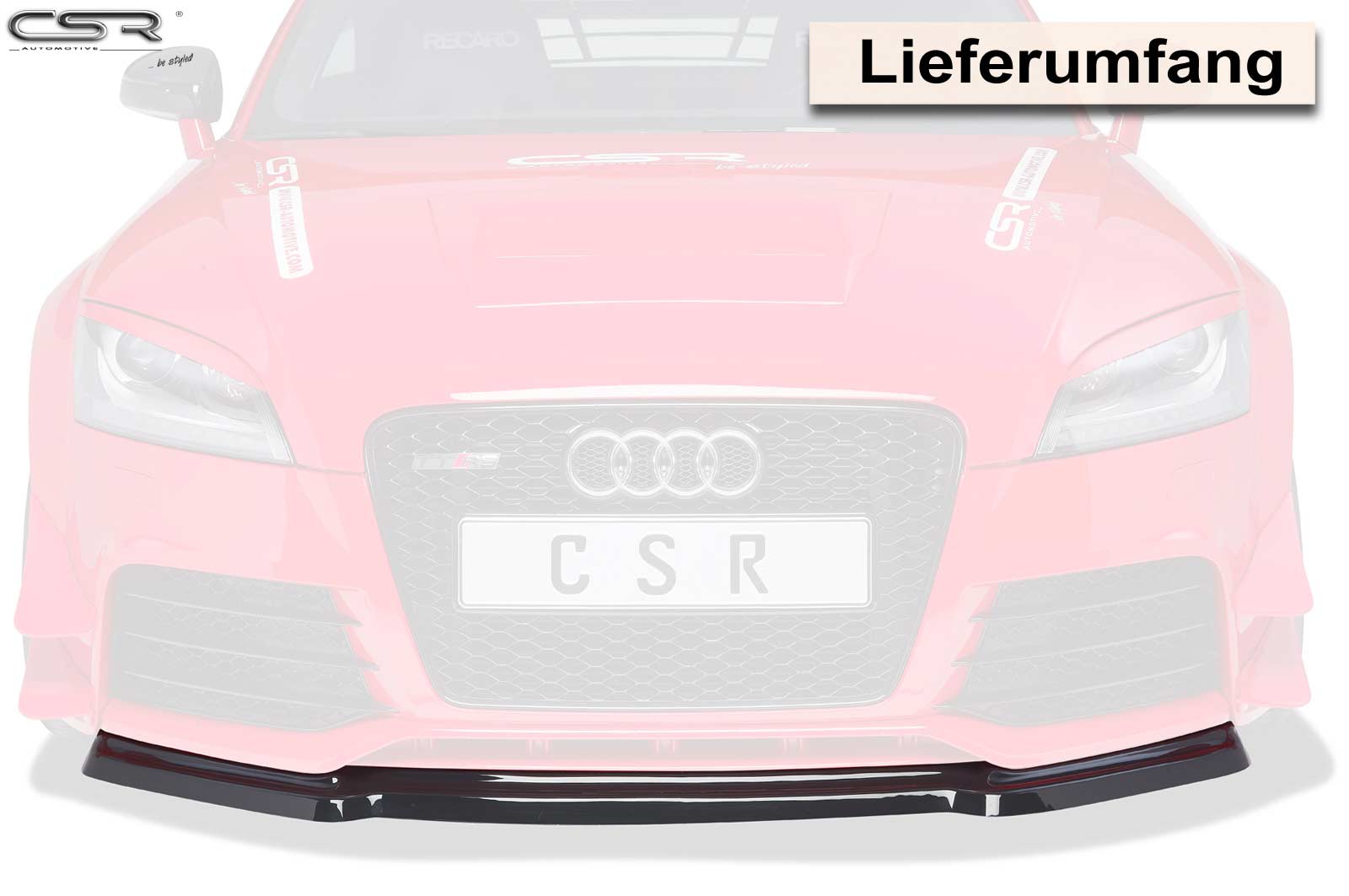 Audi TT RS 8J Front Splitter CSL226-G