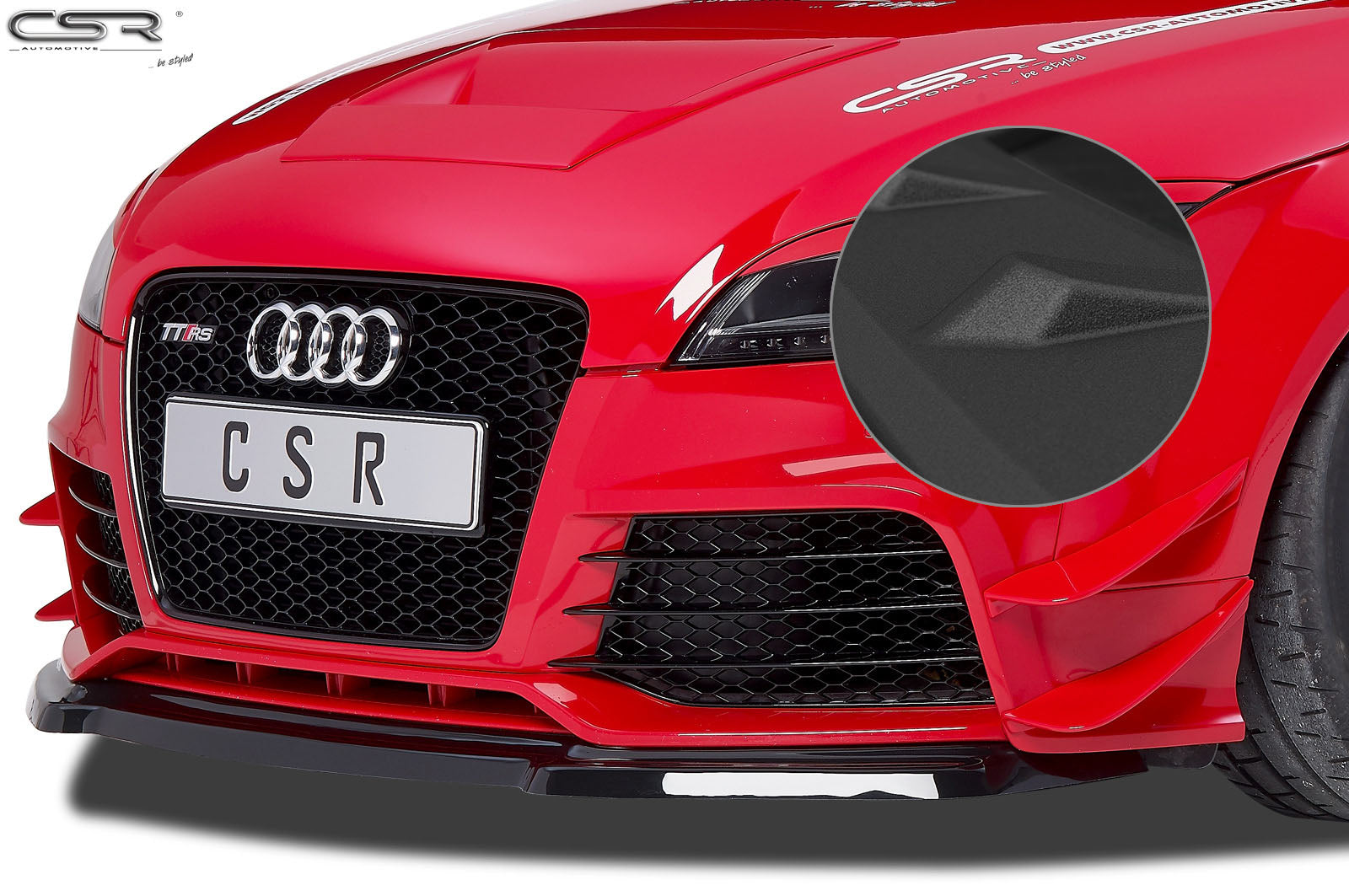 Audi TT RS 8J Front Splitter CSL226-G