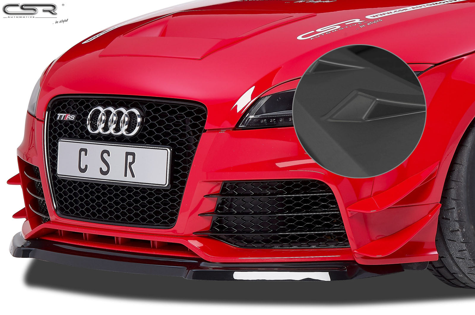 Audi TT RS 8J Front Splitter CSL226-G