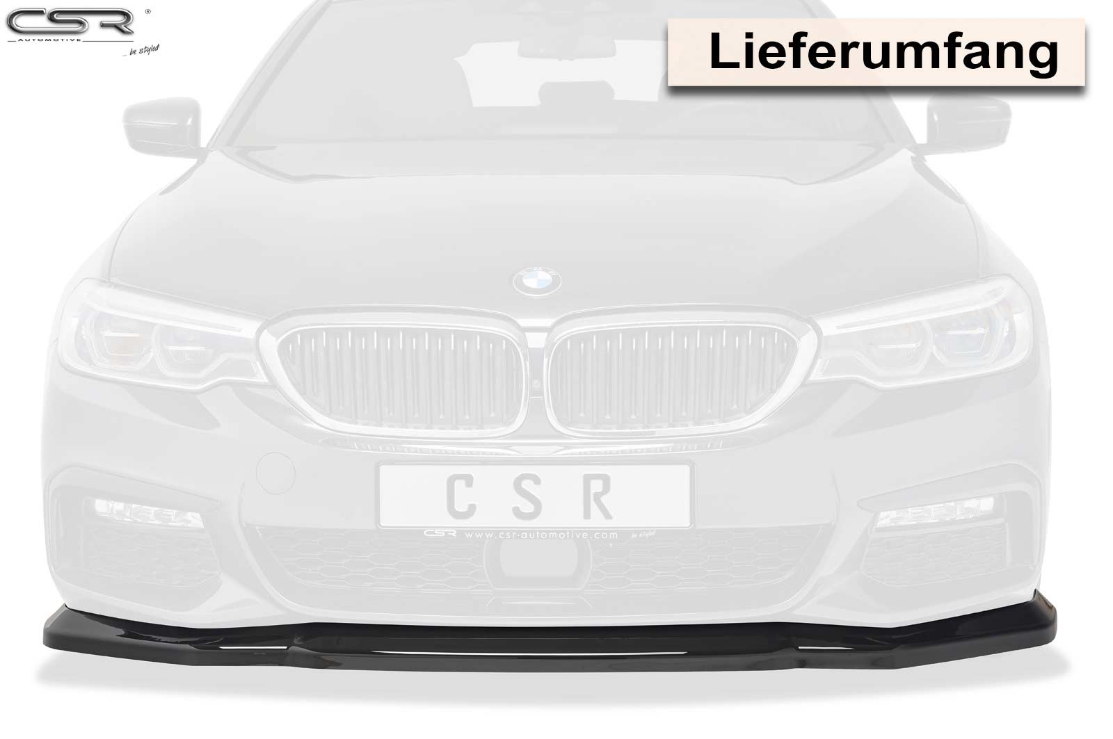 BMW 5 G30/G31 M Sport Front Splitter CSL316-G