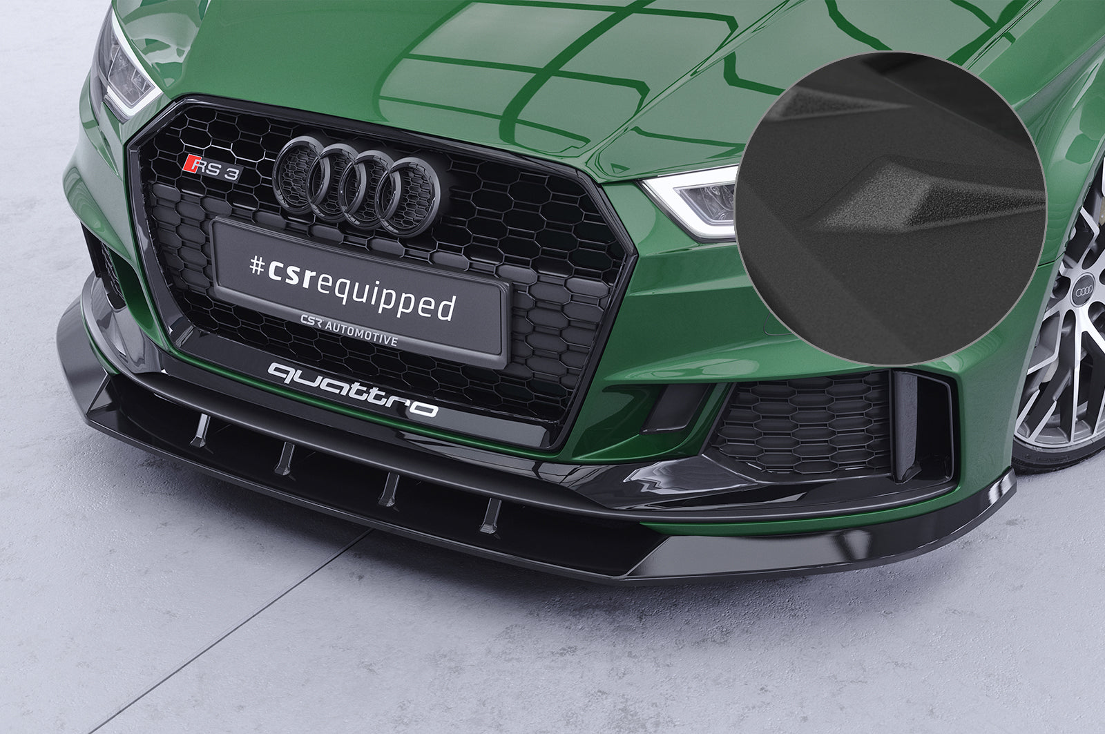 Audi RS3 8V Front Splitter CSL322-G