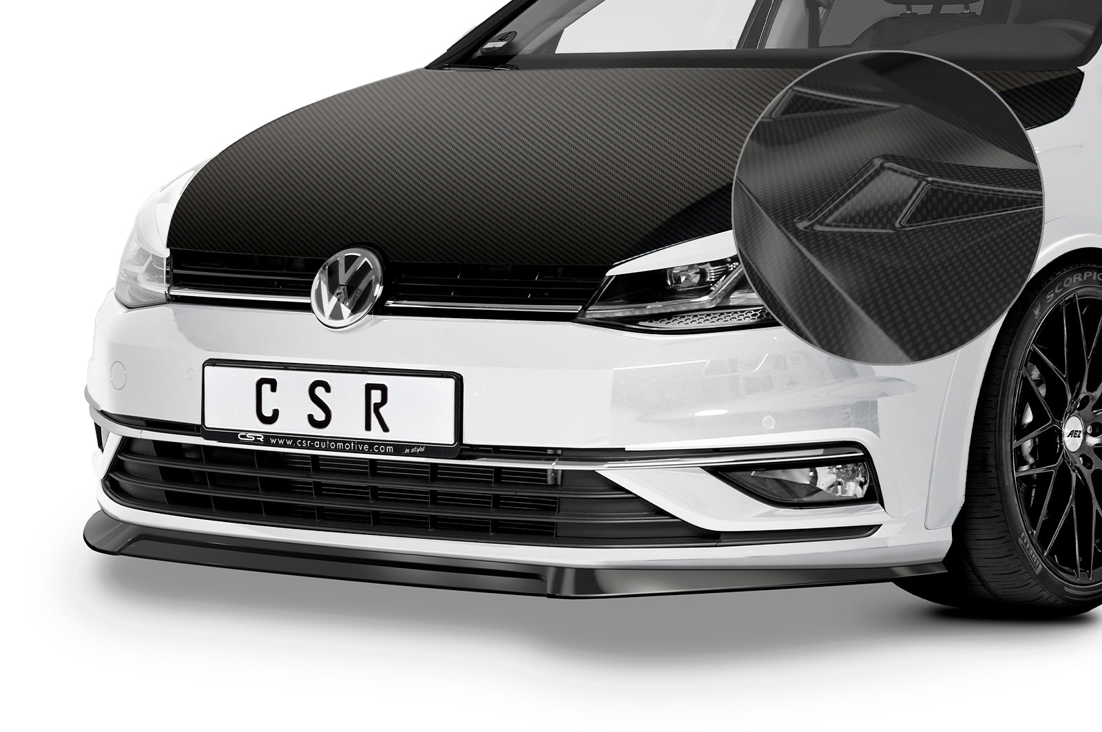 VW Golf 7 Front Splitter CSL324-G