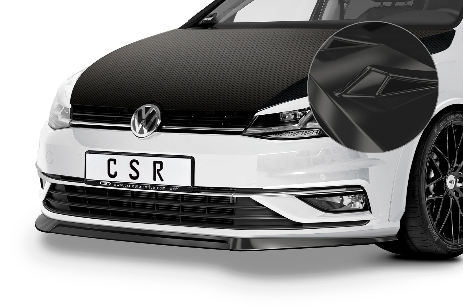 VW Golf 7 Front Splitter CSL324-G