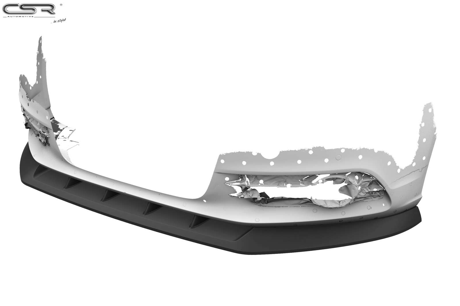 Audi A6 C7 Front Splitter CSL325-G
