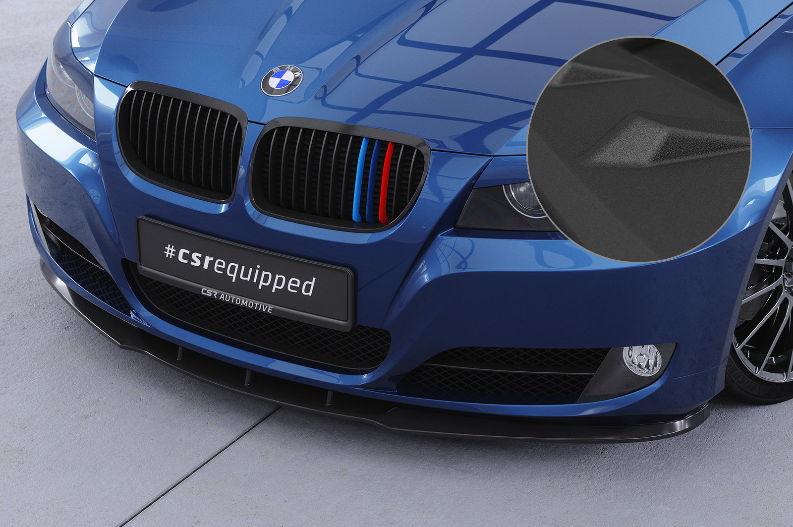 BMW 3 E90/E91 LCI Front Splitter CSL327-G
