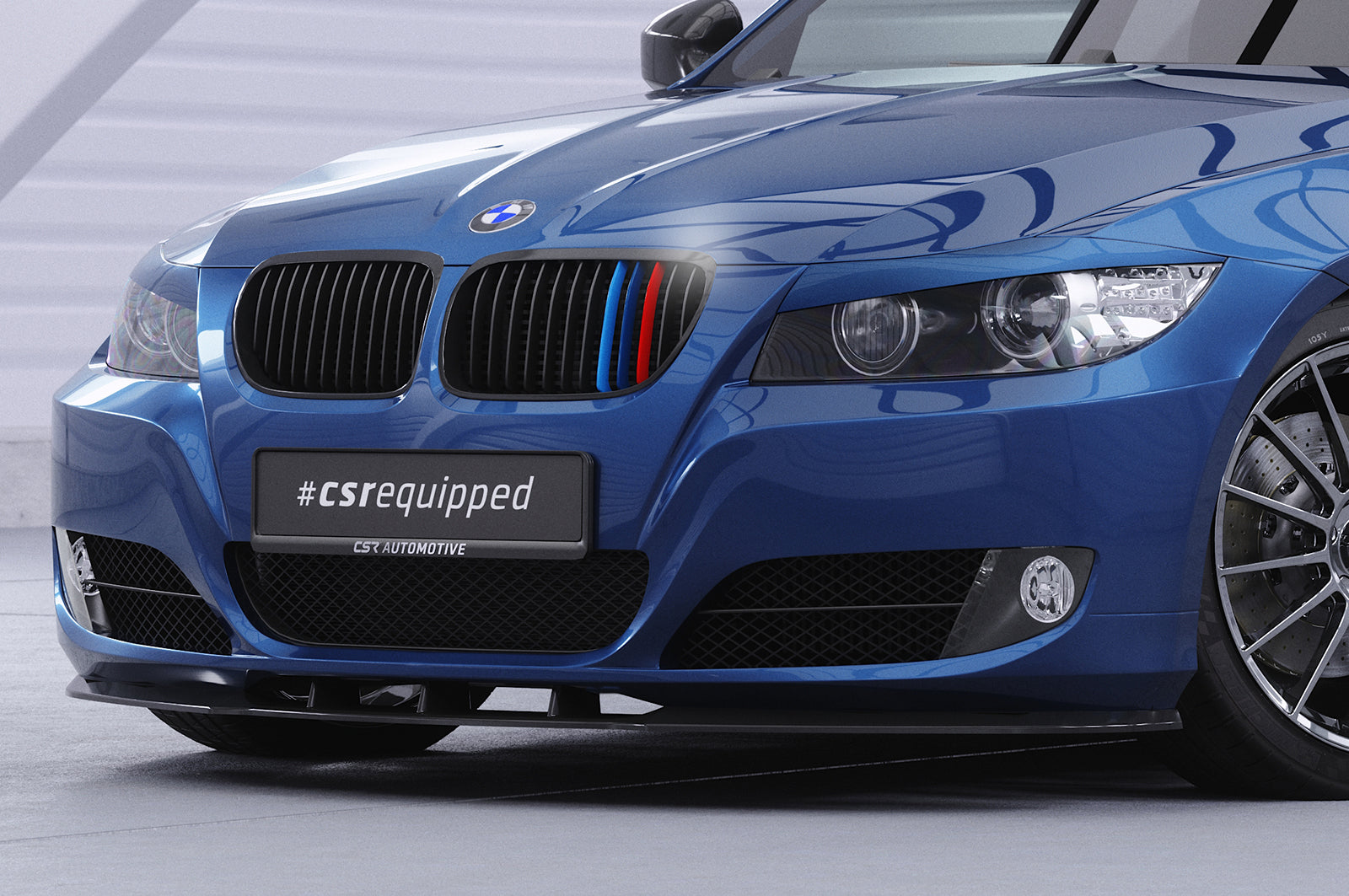 BMW 3 E90/E91 LCI Front Splitter CSL327-G