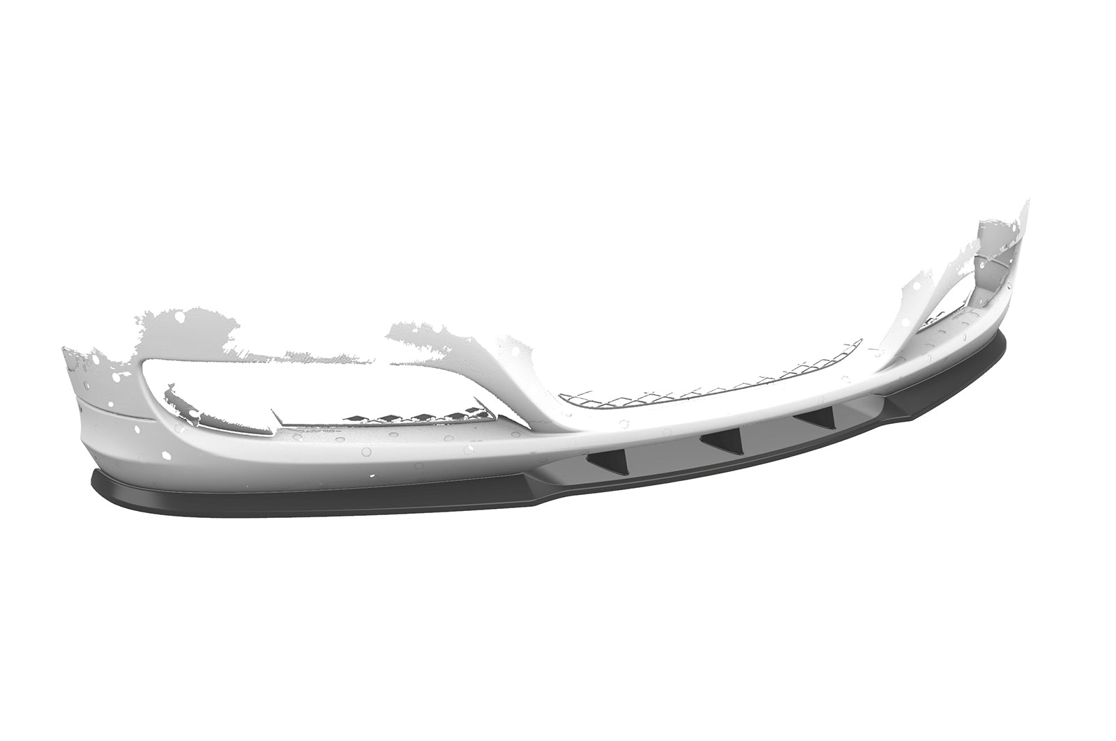BMW 3 E90/E91 LCI Front Splitter CSL327-G