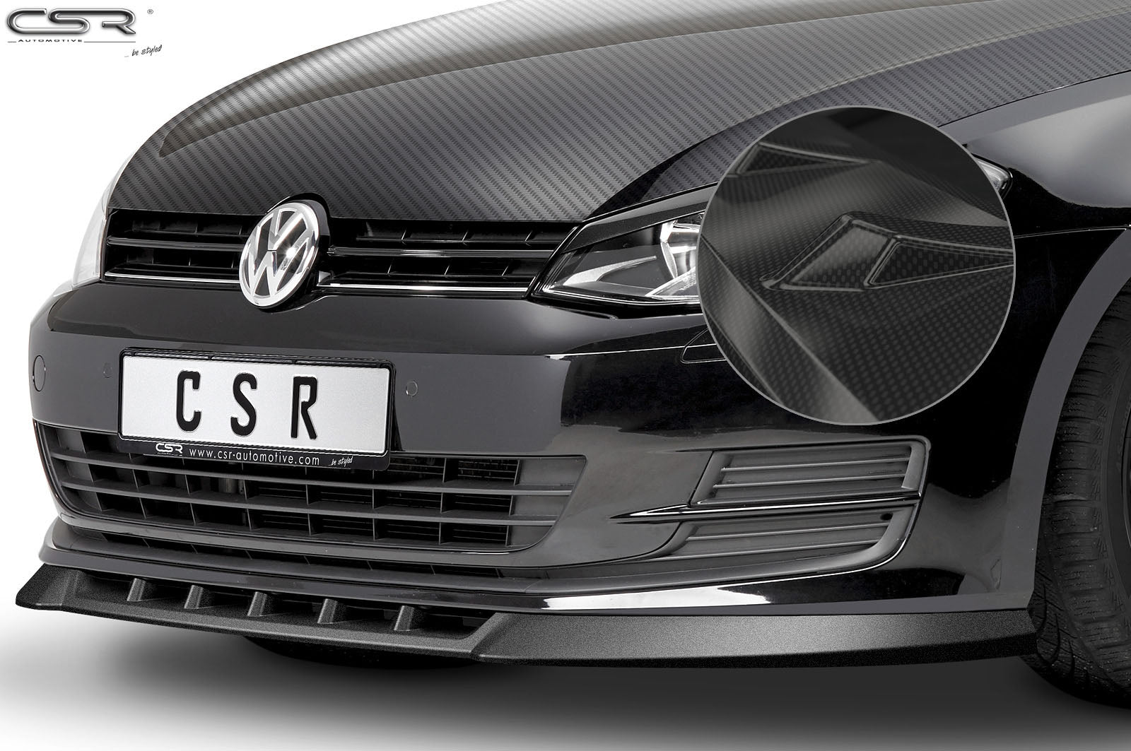 VW Golf 7 Front Splitter CSL332-G
