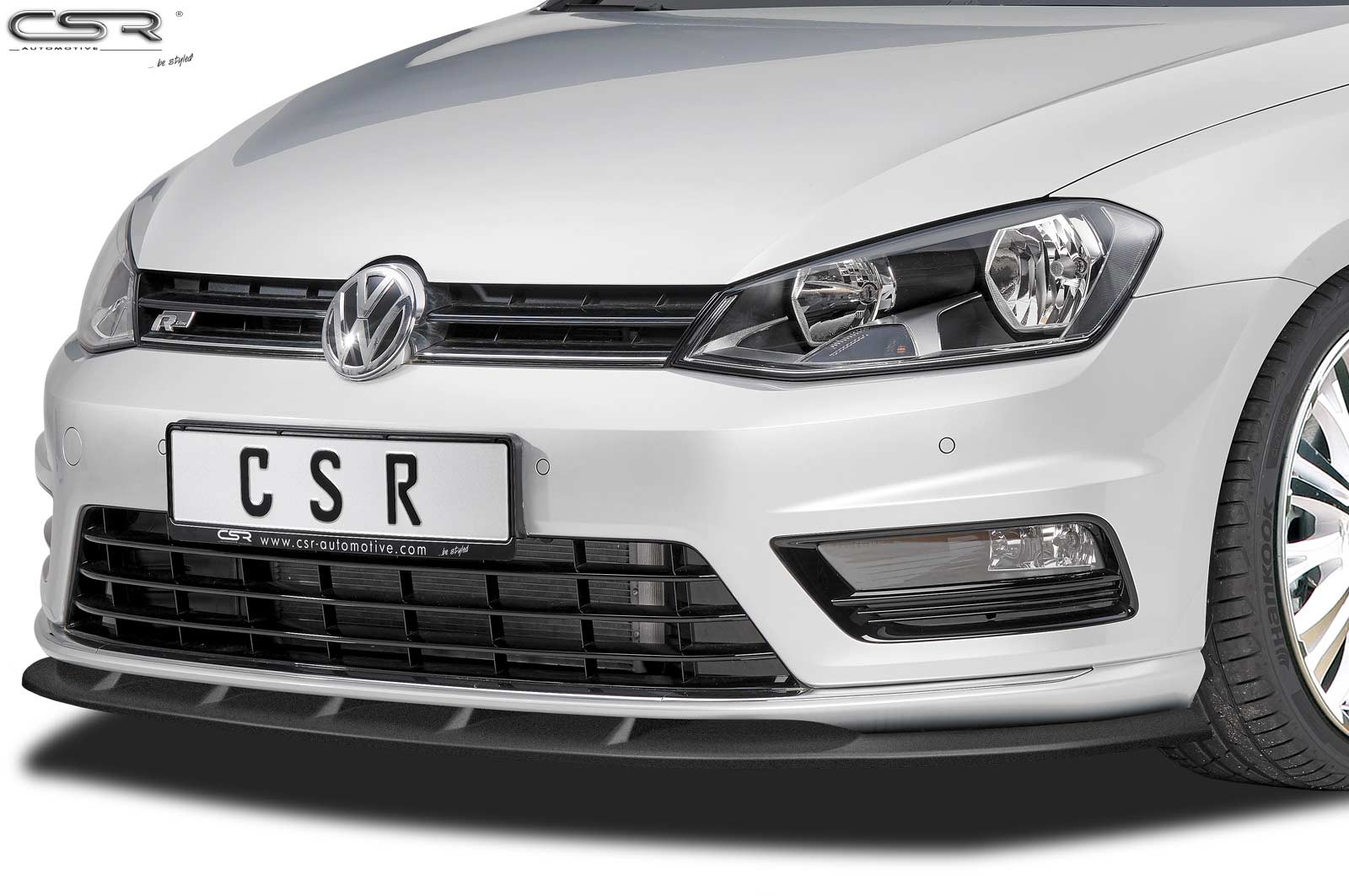 VW Golf 7 R-Line Front Splitter CSL333-G