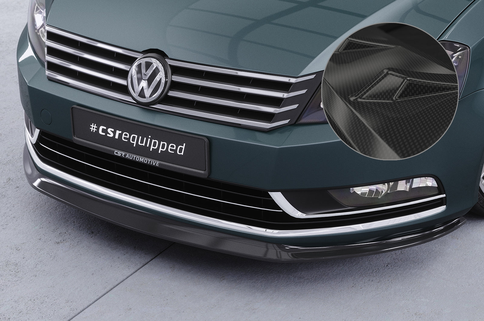VW Passat B7 Front Splitter CSL337-G