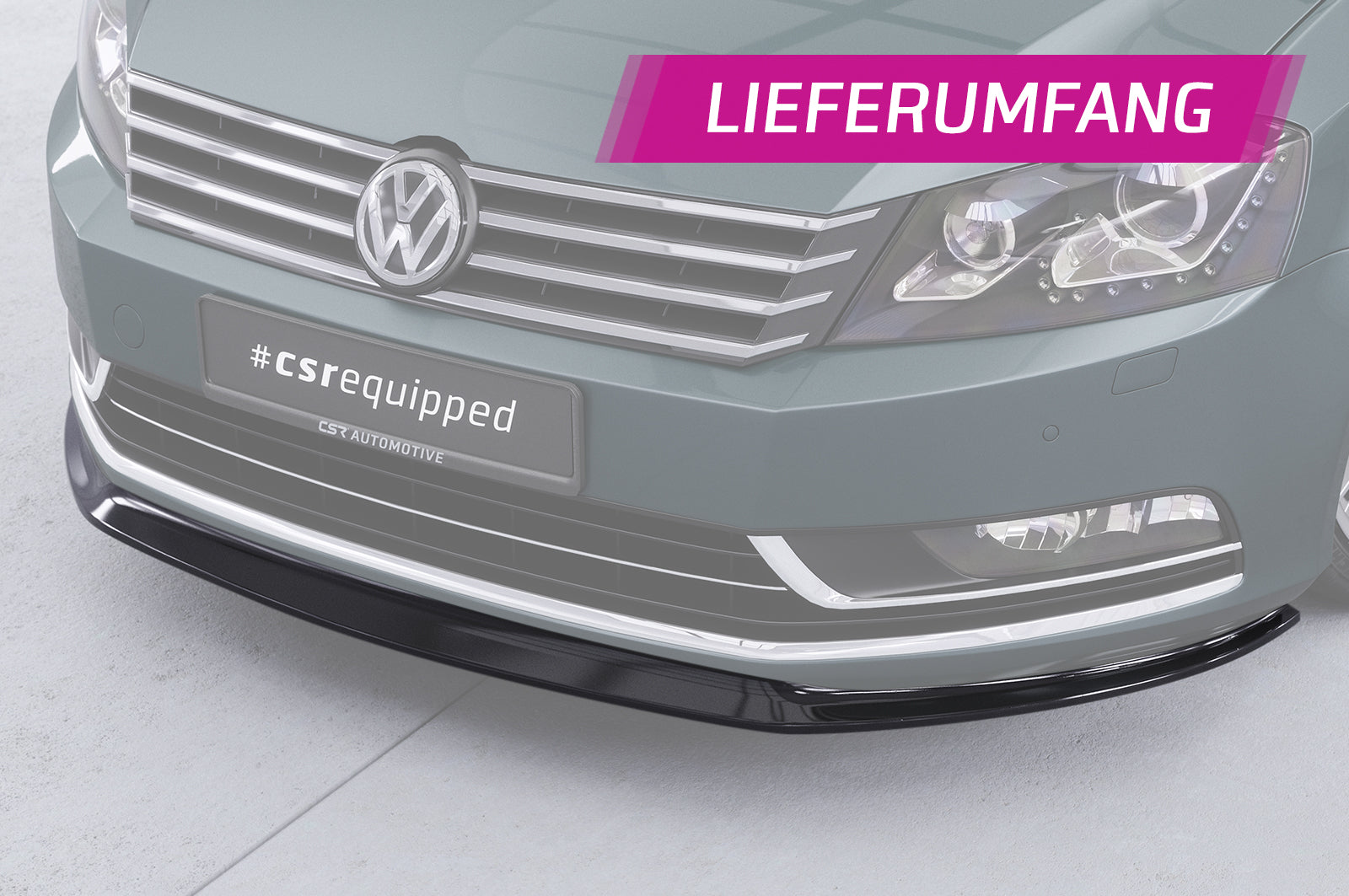 VW Passat B7 Front Splitter CSL337-G