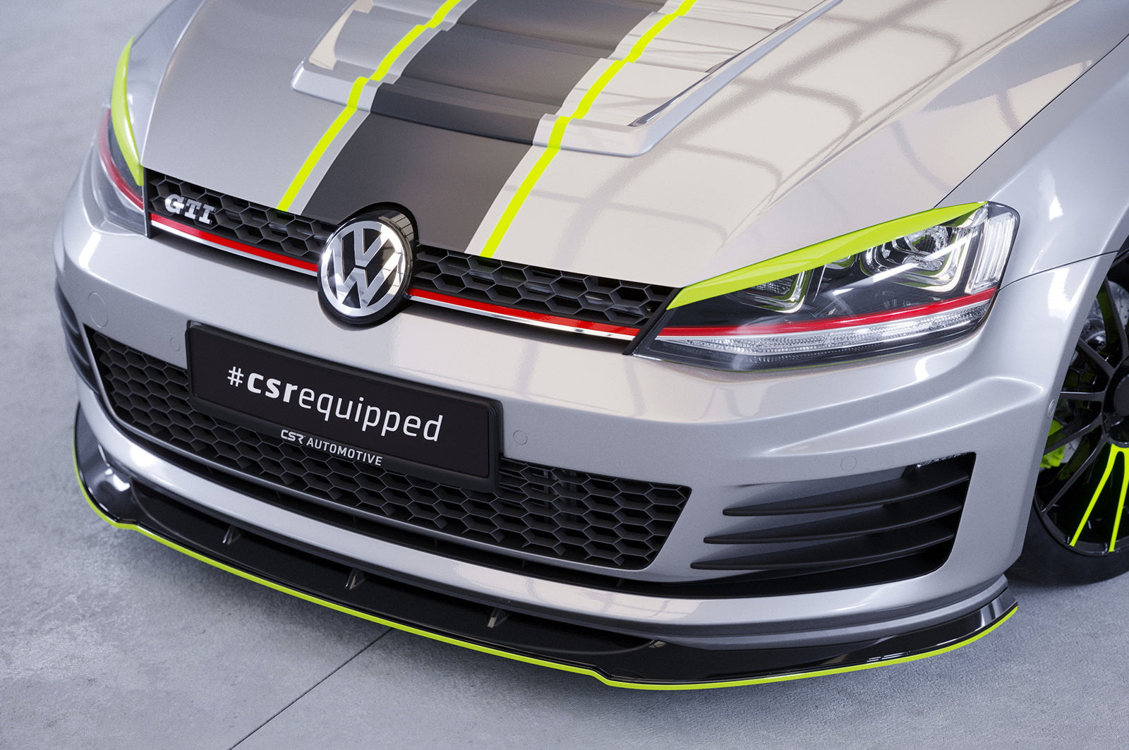 VW Golf 7 GTI/GTD Front Splitter CSL338-G