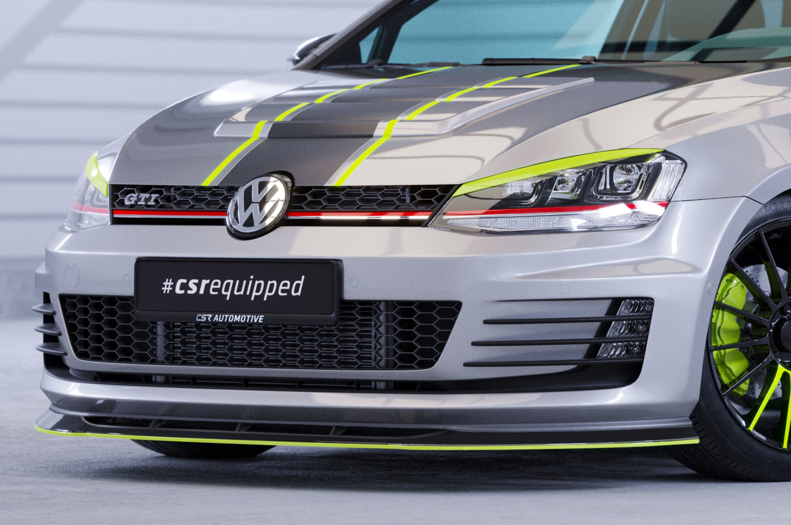 VW Golf 7 GTI/GTD Front Splitter CSL338-G