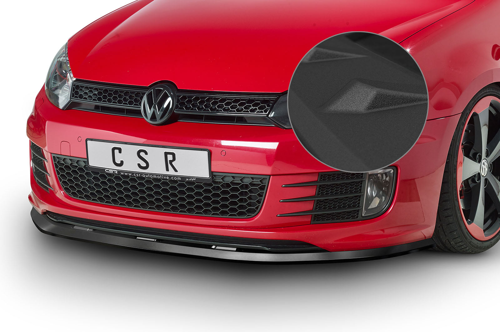 VW Golf 6 GTI/GTD Front Splitter CSL339-G
