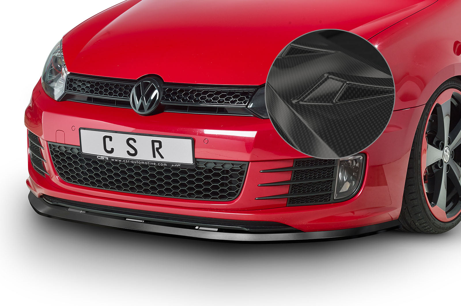 VW Golf 6 GTI/GTD Front Splitter CSL339-G