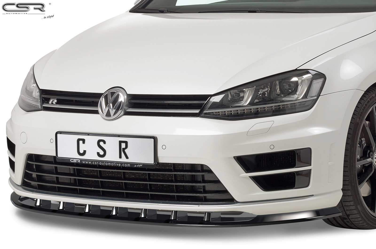 VW Golf 7 R Front Splitter CSL340-G
