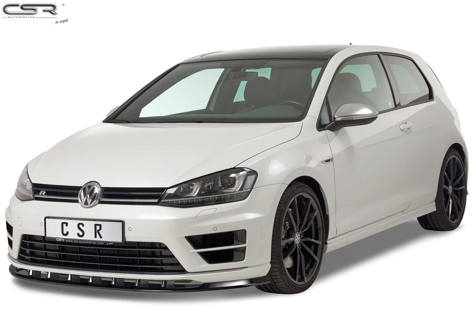 VW Golf 7 R Front Splitter CSL340-G
