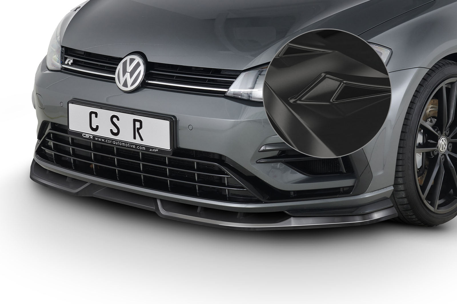 VW Golf 7 R Front Splitter CSL346-G