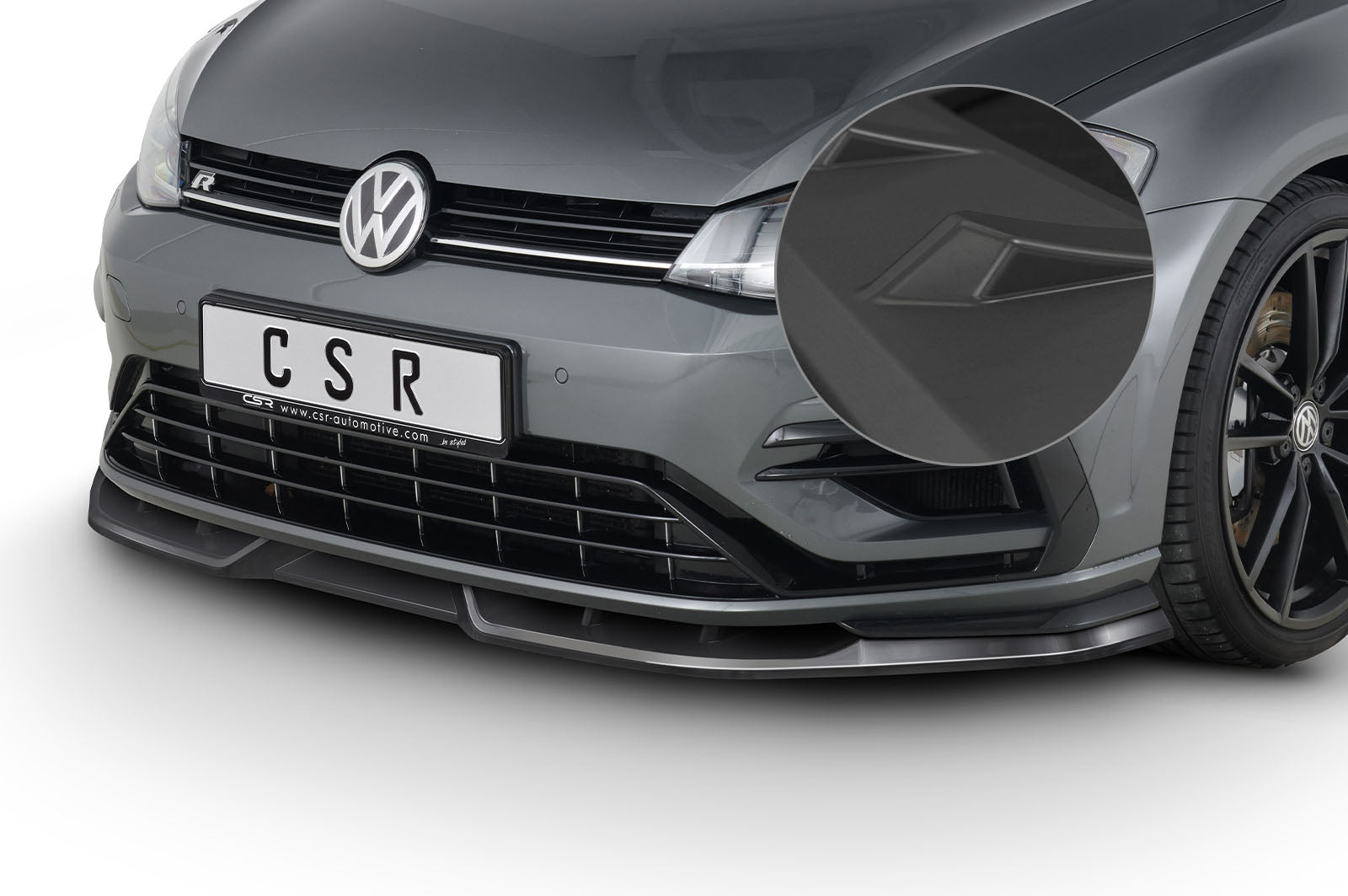 VW Golf 7 R Front Splitter CSL346-G