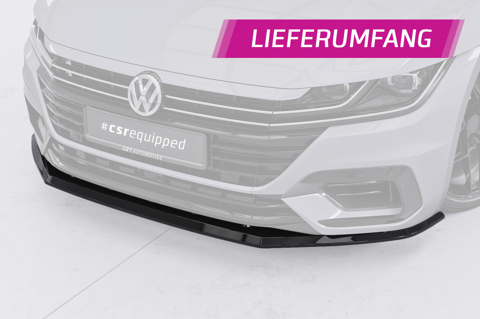 VW Arteon R-Line Front Splitter CSL348-G