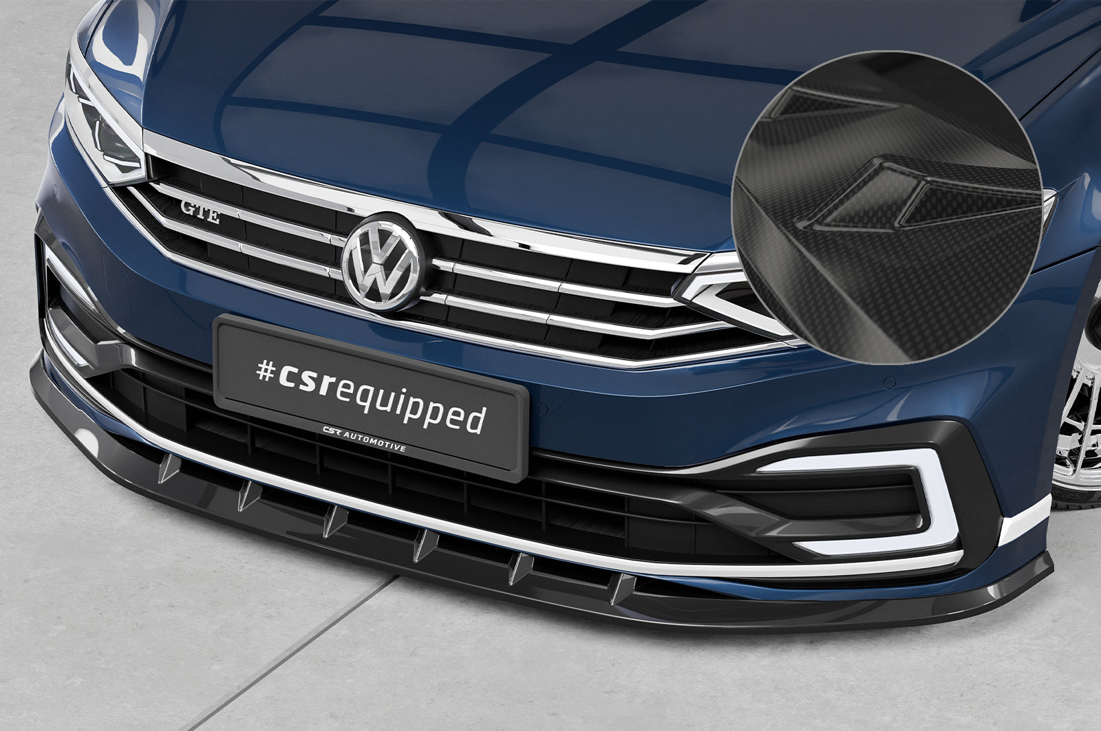 VW Passat B8 Front Splitter CSL358-G
