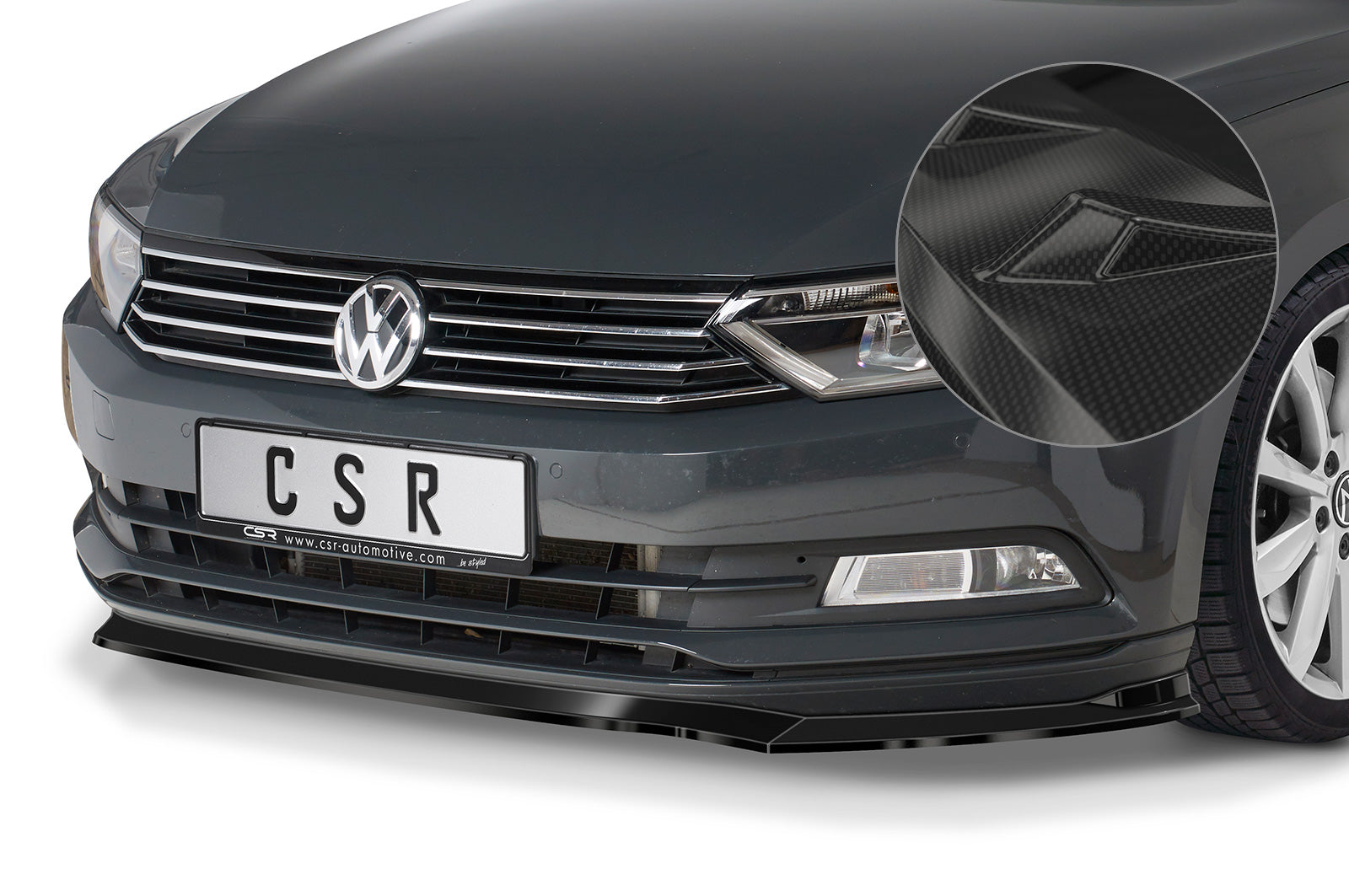 VW Passat B8 Front Splitter CSL359-G